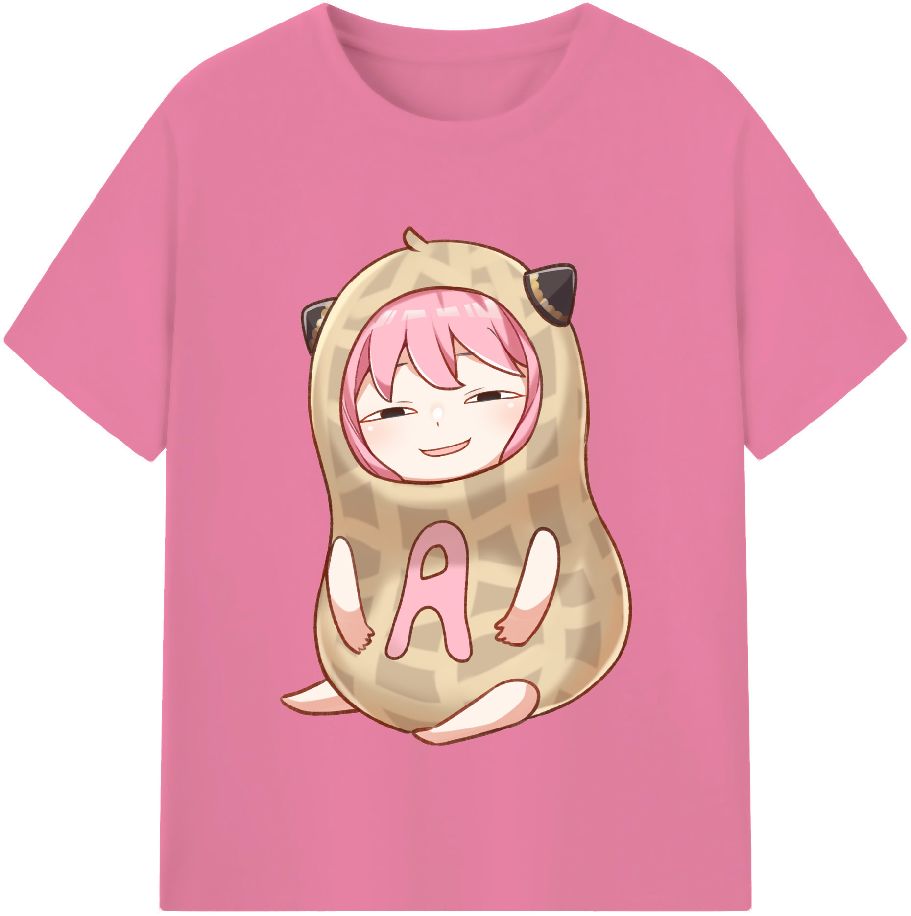 （画像用） SPY×FAMILY间谍家家酒 綿100％半袖Tシャツ（フロントプリント）